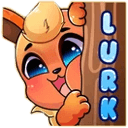 flareon lurkq Slack emoji