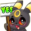 umbreon yesq Slack emoji