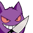 gengar knifeq Slack emoji