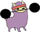 llama buffq Slack emoji