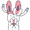 sylveon clapq Slack emoji