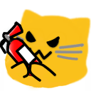 meow extinguisher Slack emoji