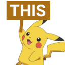pikachu thisq Slack emoji