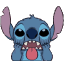 stitch tongue out playful Slack emoji