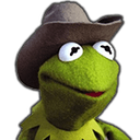 kermit yeehawq Slack emoji