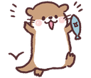 otter bounceq Slack emoji