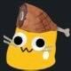 cat sausage wrap Slack emoji