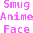 smuganimefaceq Slack emoji