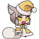 christmas animeq Slack emoji