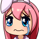 sad animeq Slack emoji
