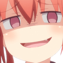 anime smugq Slack emoji
