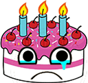 sad cake Slack emoji
