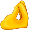 pinched fingers Slack emoji