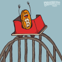 bitcoin roller coaster Slack emoji