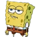 spongebob smug face Slack emoji