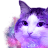 galaxy cat stare Slack emoji