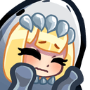 shark hat shy Slack emoji