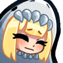 shark hat blush Slack emoji