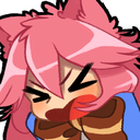 neko tongue tease Slack emoji