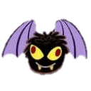 bat mischief grin Slack emoji