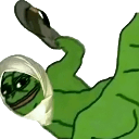 pepe bandaged chill Slack emoji