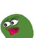 pepe excited shout Slack emoji