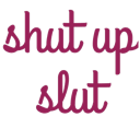shut up slutq Slack emoji