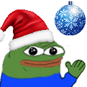 pepe santa pray Slack emoji