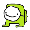 green creature crawl Slack emoji