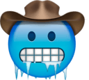 cowboy cold Slack emoji