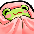 froggy cozy q Slack emoji