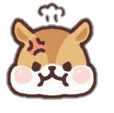 chipmunk angryq Slack emoji