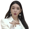 chungha listen hereq Slack emoji