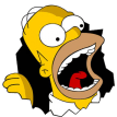 homerarriveq Slack emoji