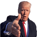 trump handshake offer Slack emoji
