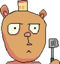 bear confused spatula Slack emoji