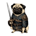 pugwarriorq Slack emoji
