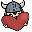 viking loveq Slack emoji
