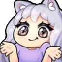 shrug angel girl Slack emoji