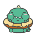 dinosaur eatq Slack emoji