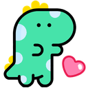 dinosaurheartq Slack emoji