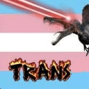 dino transgenderq Slack emoji