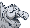 dino pukeq Slack emoji