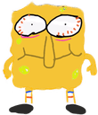 spongebob crazy eyes Slack emoji