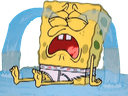 spongebob cryq Slack emoji