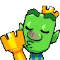 royale goblin win Slack emoji