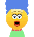marge shockedq Slack emoji