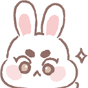 bunny grumpy face Slack emoji