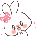 bunny blushq Slack emoji