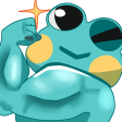 frogmuscleq Slack emoji